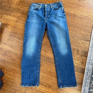 Women’s Levi’s Blue Denim Jeans - wedgie straight Fit